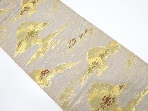 アンティーク　流水に遠山模様織り出し袋帯（材料）